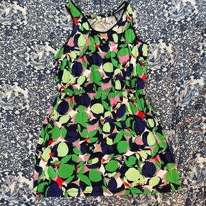 Gap Racer back floral dress